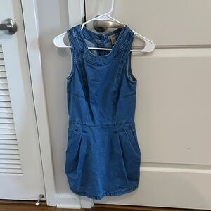 H&M Women's Blue Denim Mini Dress